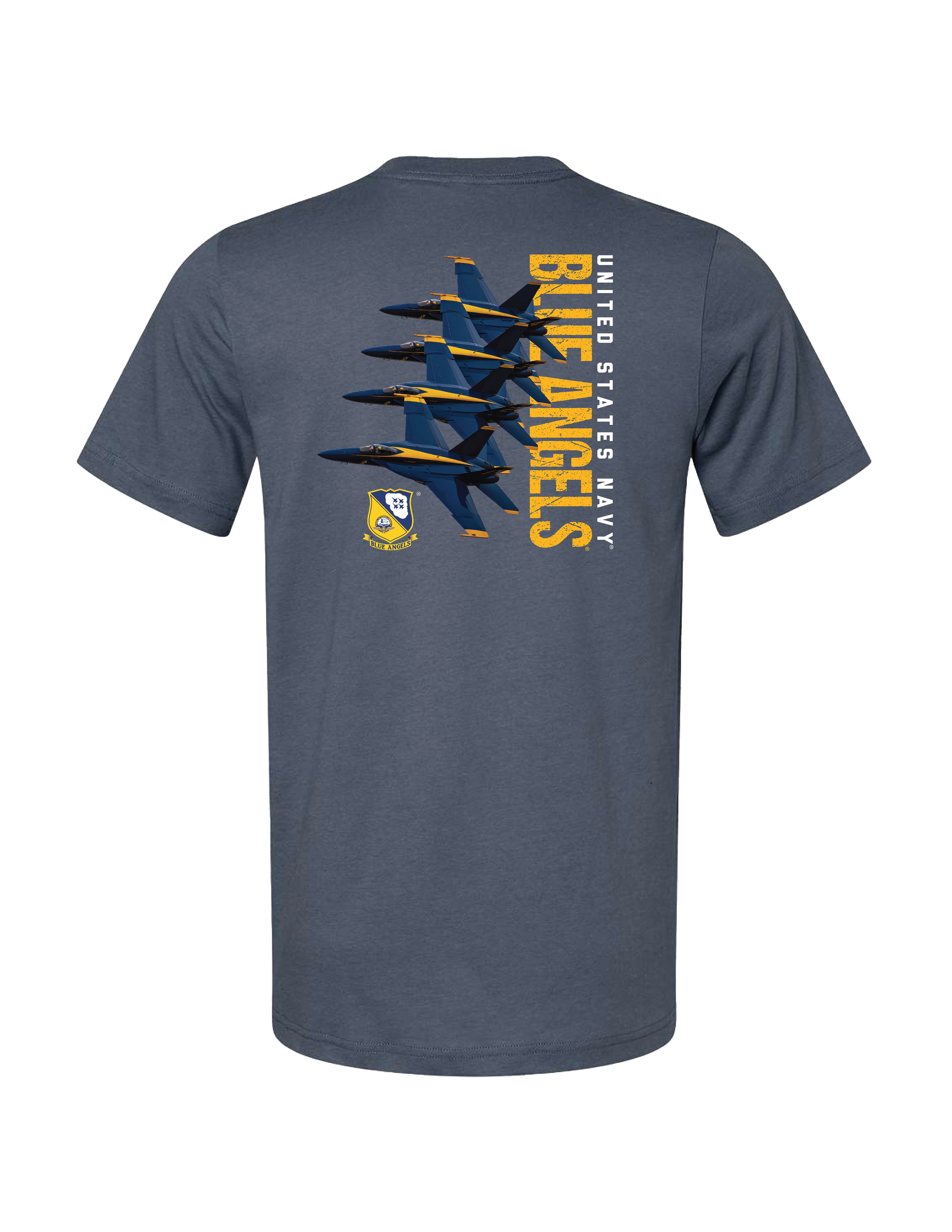 Blue Angels Jet Formation T-Shirt (Vintage Navy)