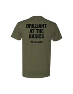 U.S. Army Brilliant at the Basics T-Shirt (Military Green)