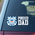 Coast Guard Dad Vinyl Decal