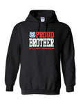 Proud Brother of a Coast Guardsman Hoodie - Black