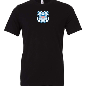 U.S. Coast Guard Logo T-Shirt (Black)