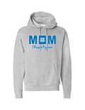 U.S. Coast Guard Mom Raised My Hero Hoodie (Light Steel)