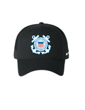 Coast Guard Nike Snapback Trucker Cap - Black
