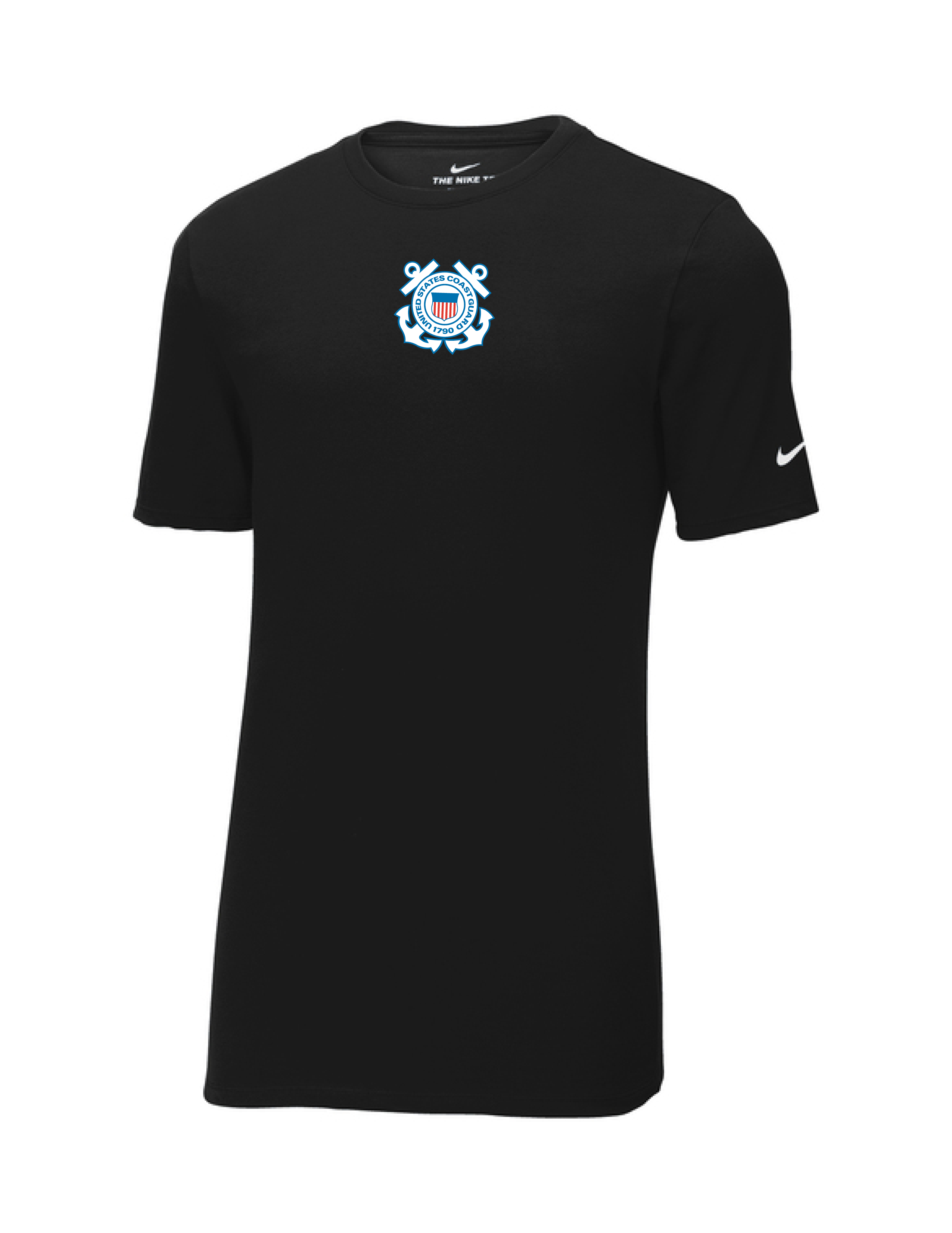Coast Guard Nike Dri-Fit Performance Shirt (Black)