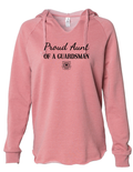 Proud Aunt of a Guardsman Coast Guard Hoodie (Dusty Rose)