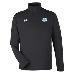 U.S. Coast Guard Under Armour Performance Quarter Zip Pullover (Black)