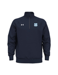 Coast Guard Under Armour Rival Fleece Quarter-Zip Pullover (Midnight Navy)