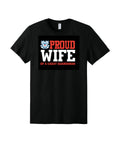 Proud Wife of a Coast Guardsman Graphic Tee - Black