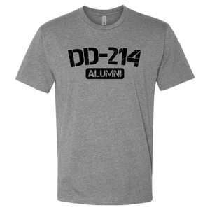 DD-214 Alumni T-Shirt (Gray)