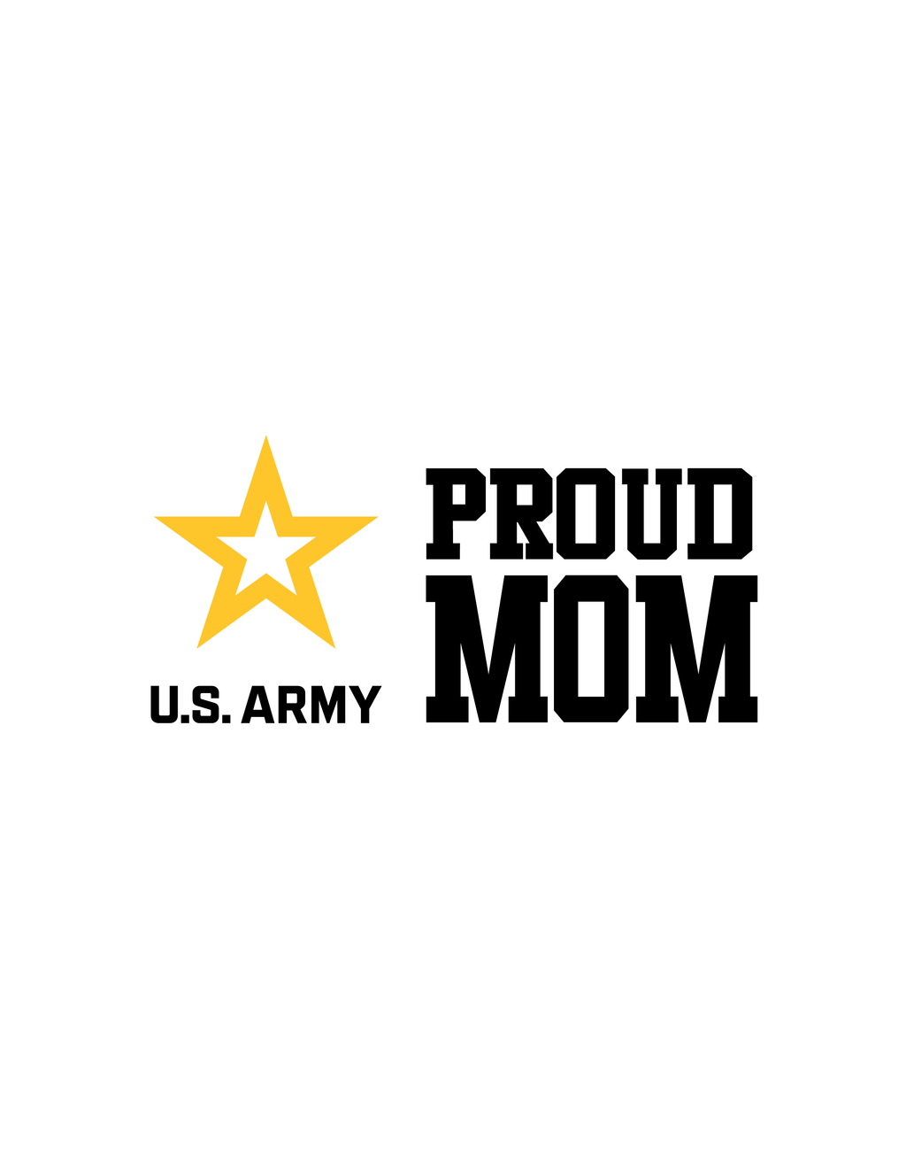 Army Mom Vinyl Decal