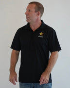 U.S. Army Polo (Black)