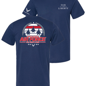 U.S. Air Force Fly, Flight, Win T-Shirt (Blue)