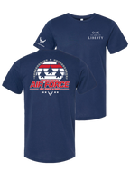 U.S. Air Force Fly, Flight, Win T-Shirt (Blue)