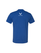U.S. Air Force Fly Fight Win Graphic T-Shirt (Royal Blue)