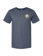 Navy Forged By The Sea T-Shirt (Vintage Navy)
