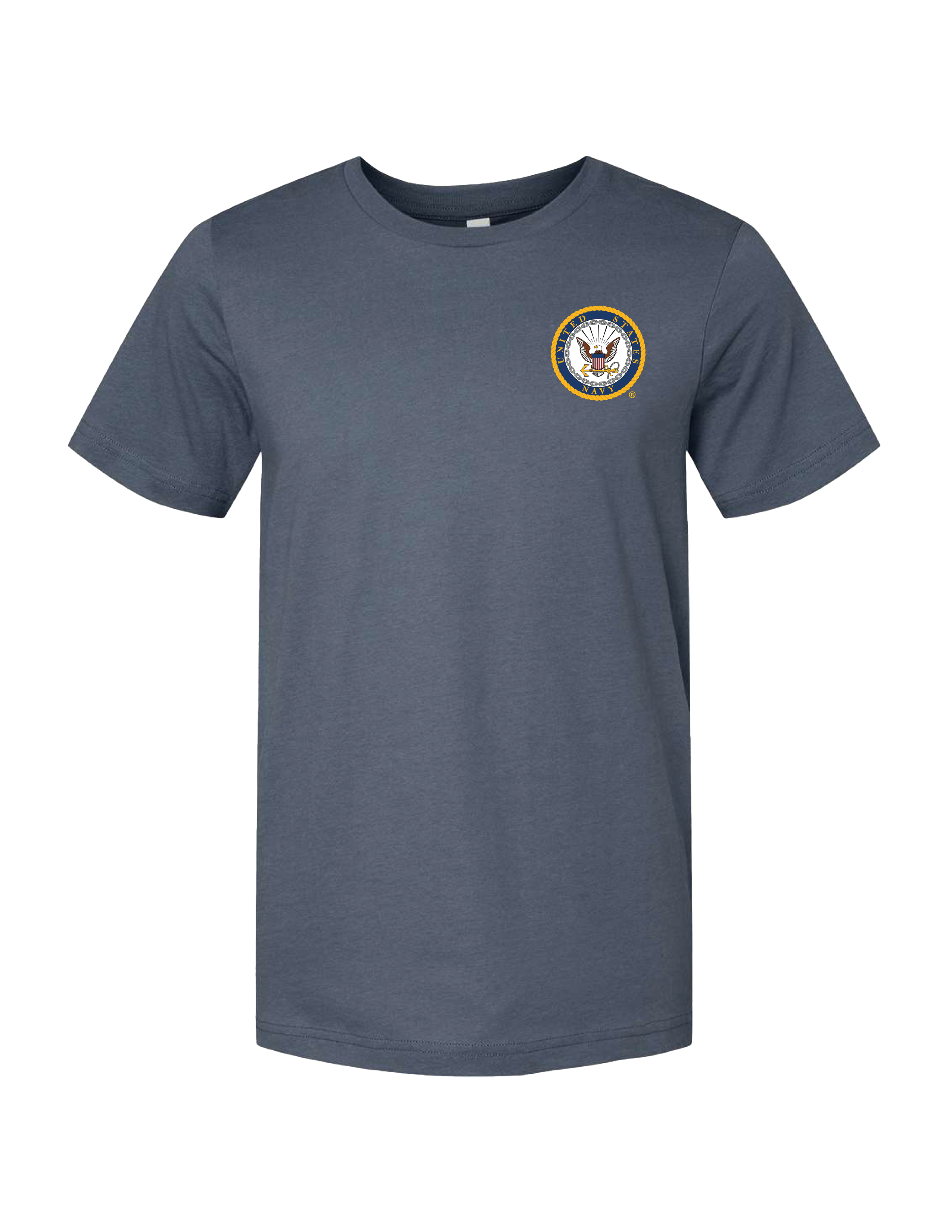 Navy Forged By The Sea T-Shirt (Vintage Navy)