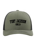 Fort Jackson Richardson 112 Trucker Hat - Loden/Black