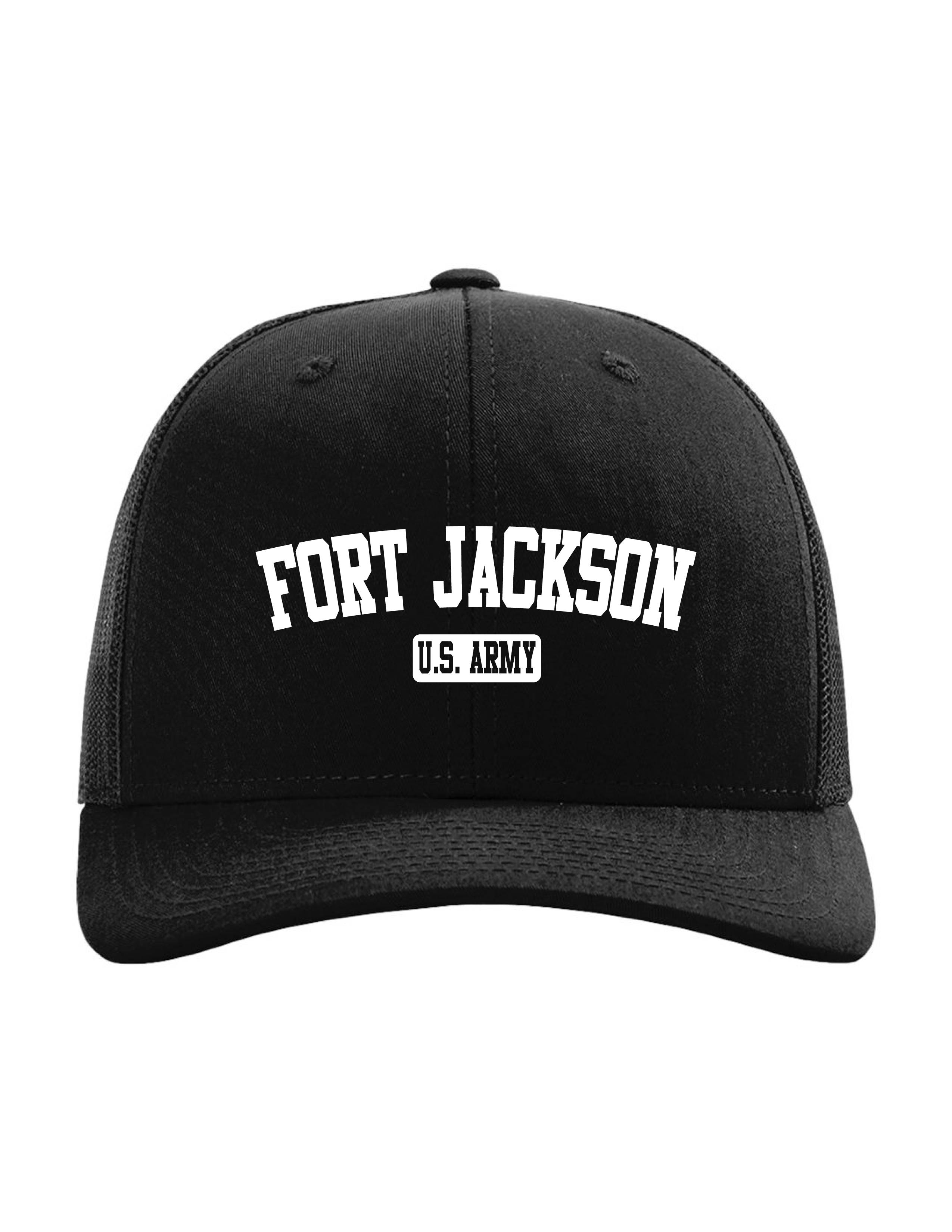 Fort Jackson Richardson 112 Trucker Hat - Black