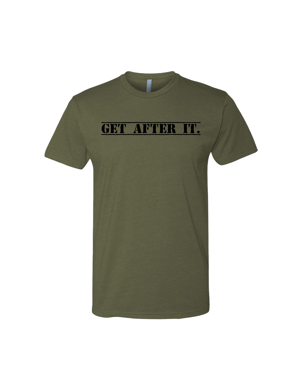 U.S. Army Get After It T-Shirt (Military Green)