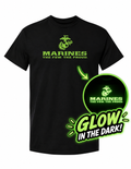 United States Marines The Few The Proud Glow-in-the-Dark T-Shirt (Black)