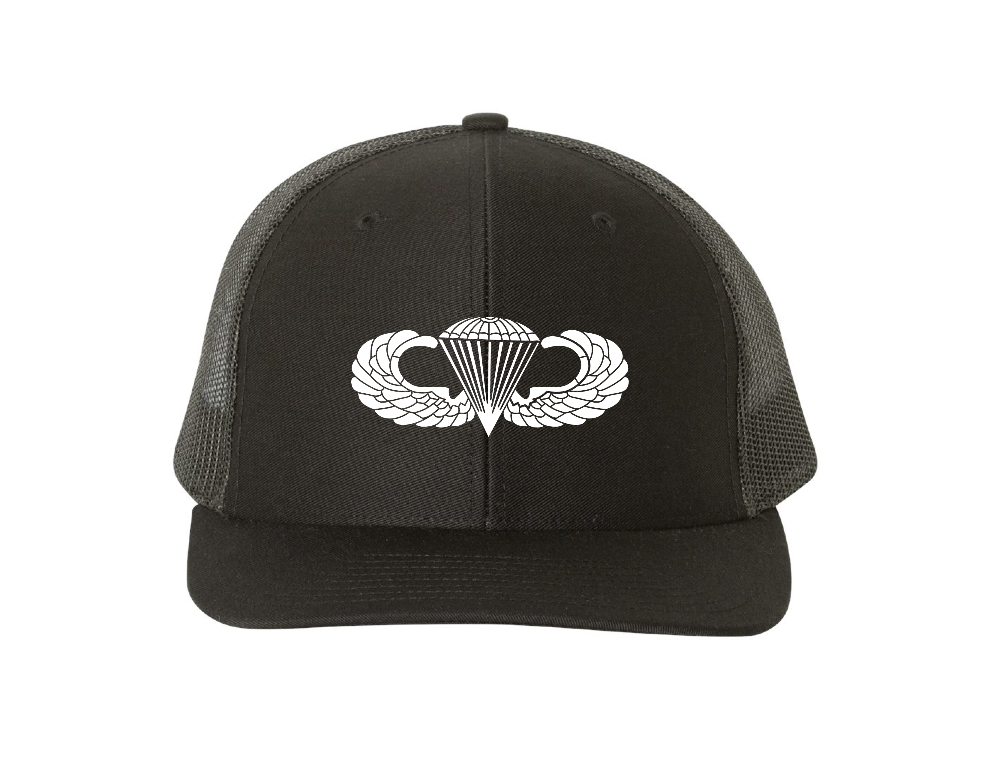 Paratroopers Richardson 112 Trucker Hat - Black