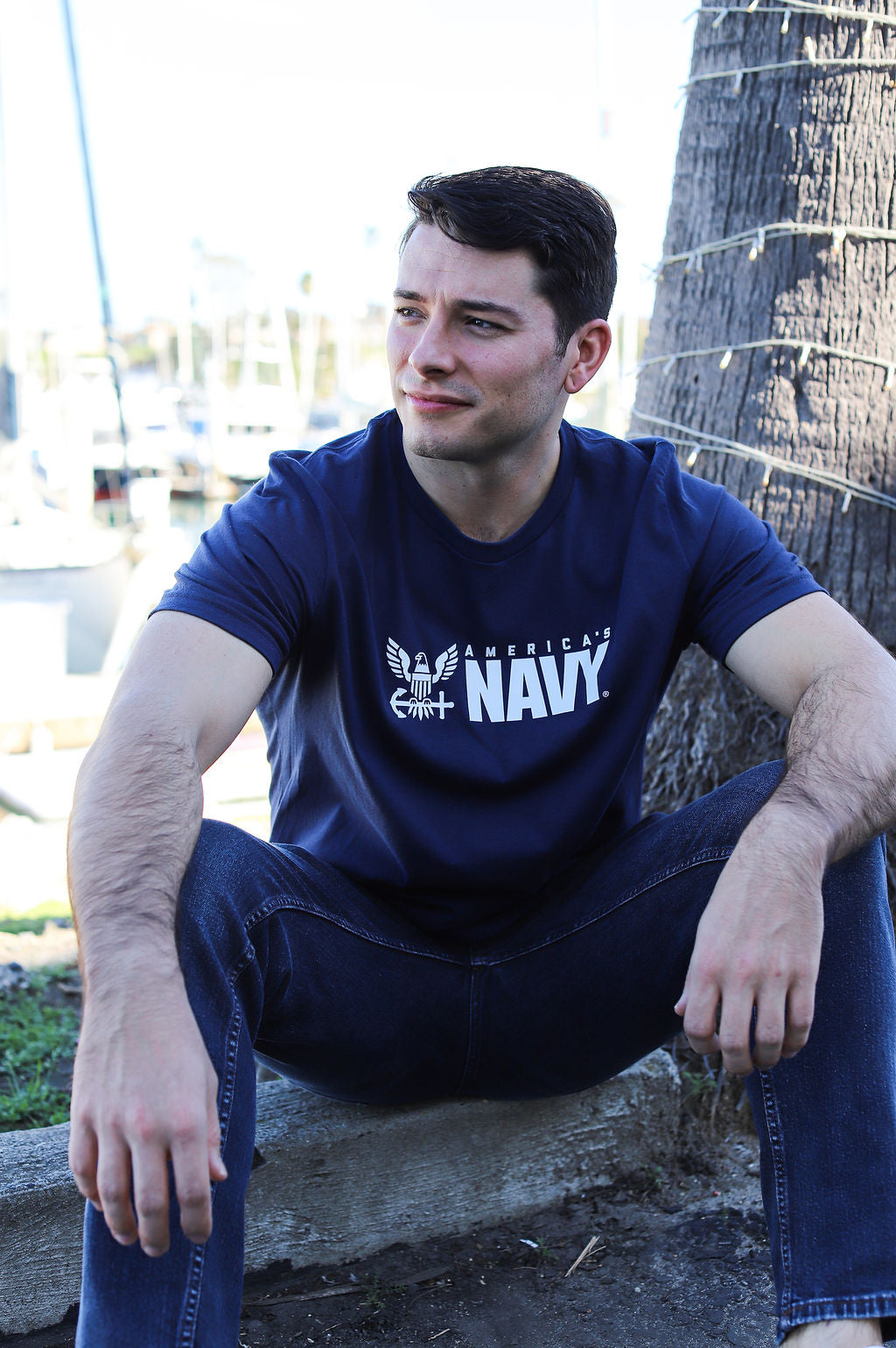 Navy Logo T-Shirt (Navy)