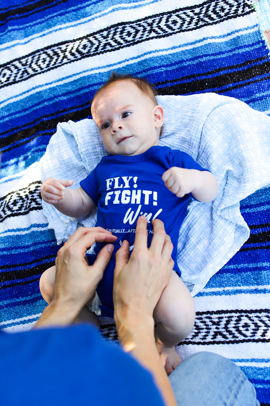 U.S. Air Force Infant Onesie | Royal Blue