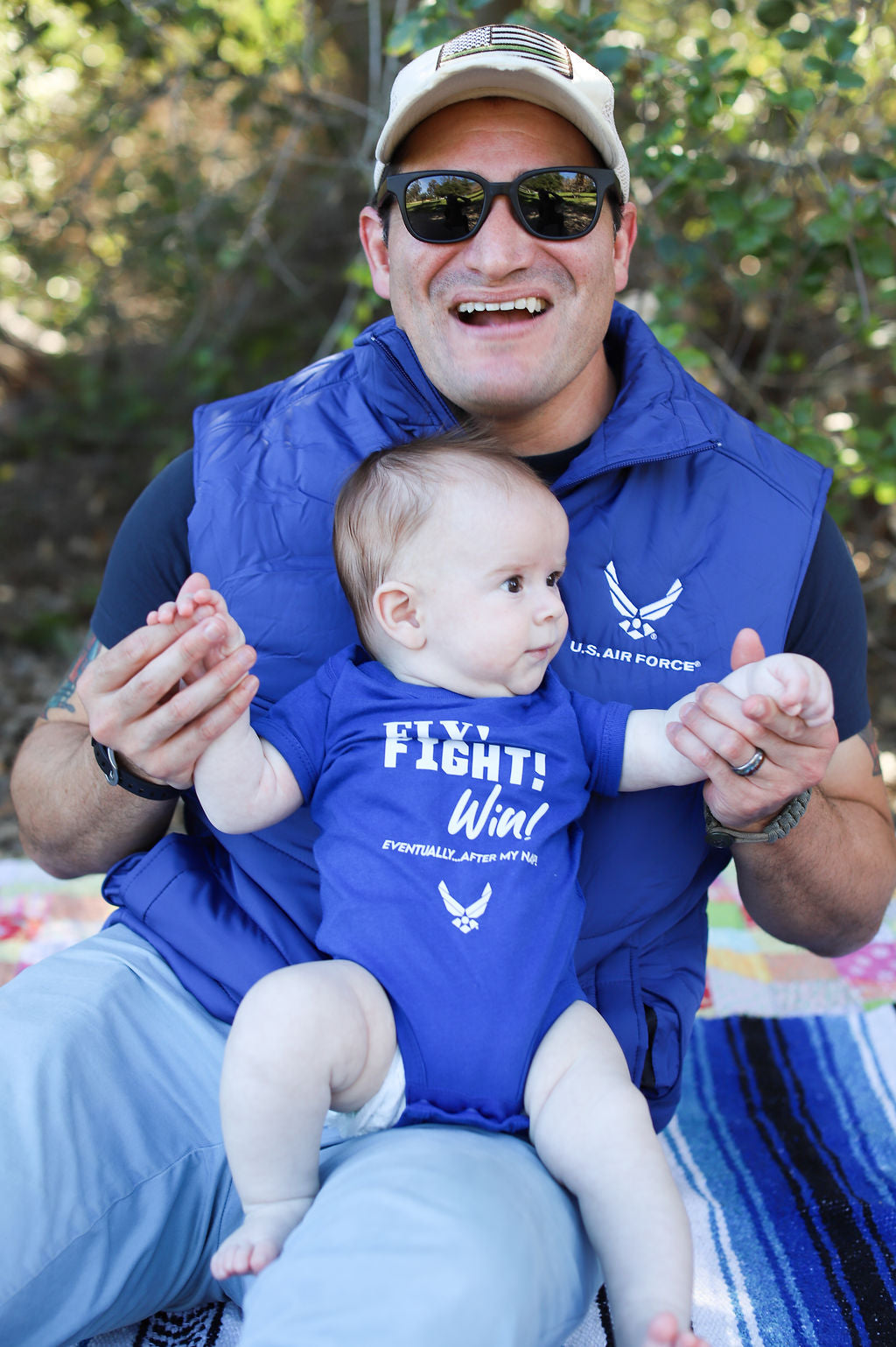 U.S. Air Force Vest MENS (Mediterranean Blue)