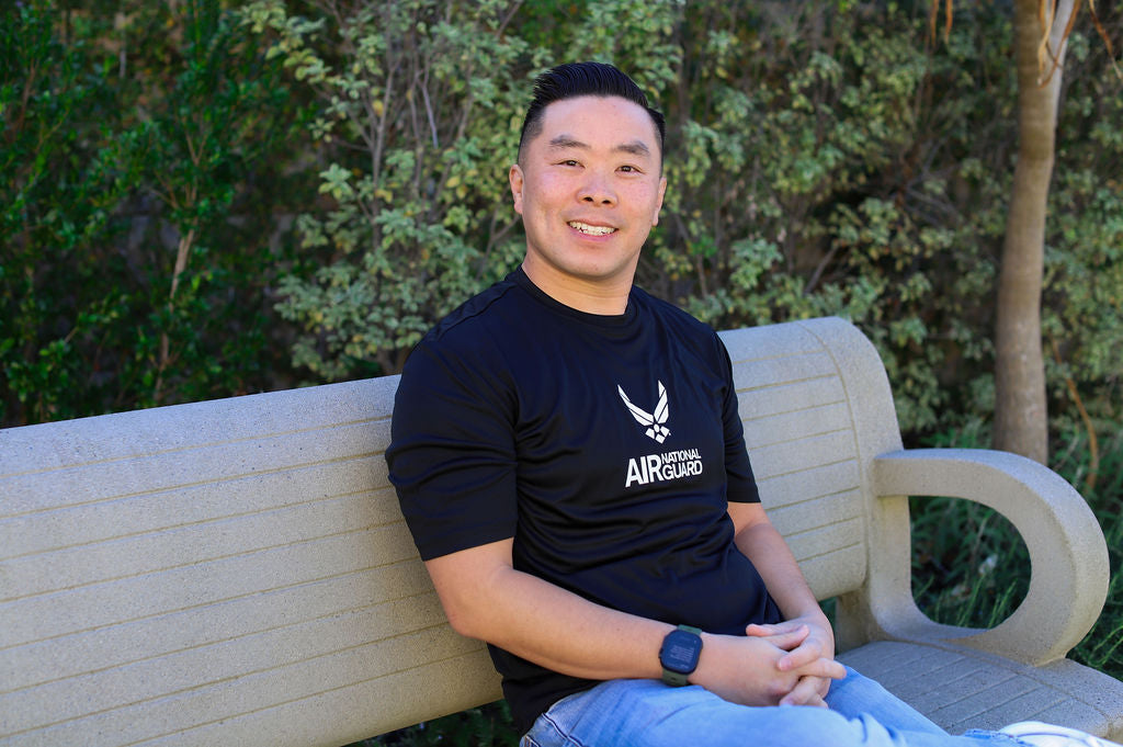 Air Force National Guard Performance T-Shirt (Black)