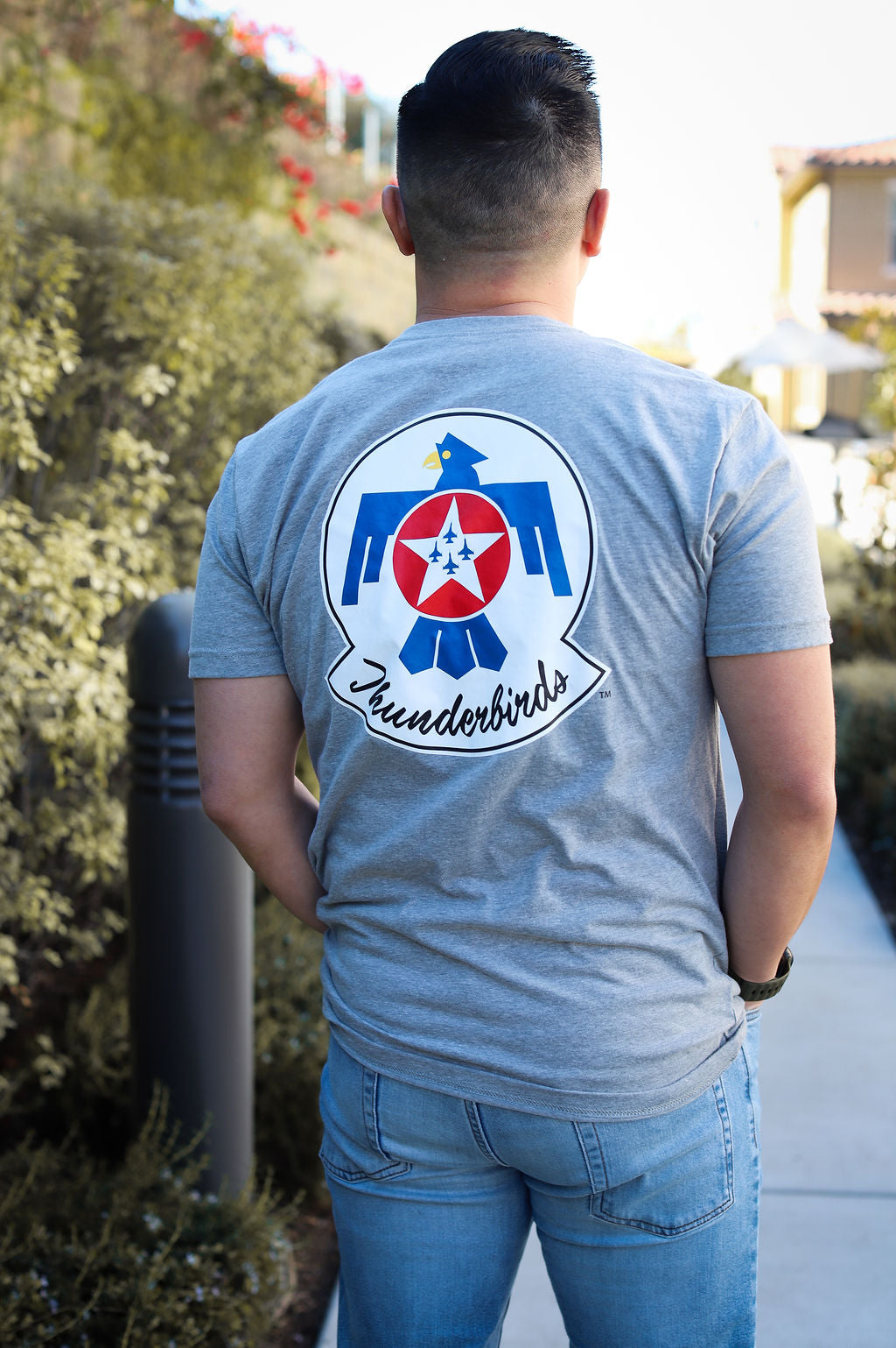 U.S. Air Force Thunderbirds Graphic T-Shirt (Dark Heather Gray)