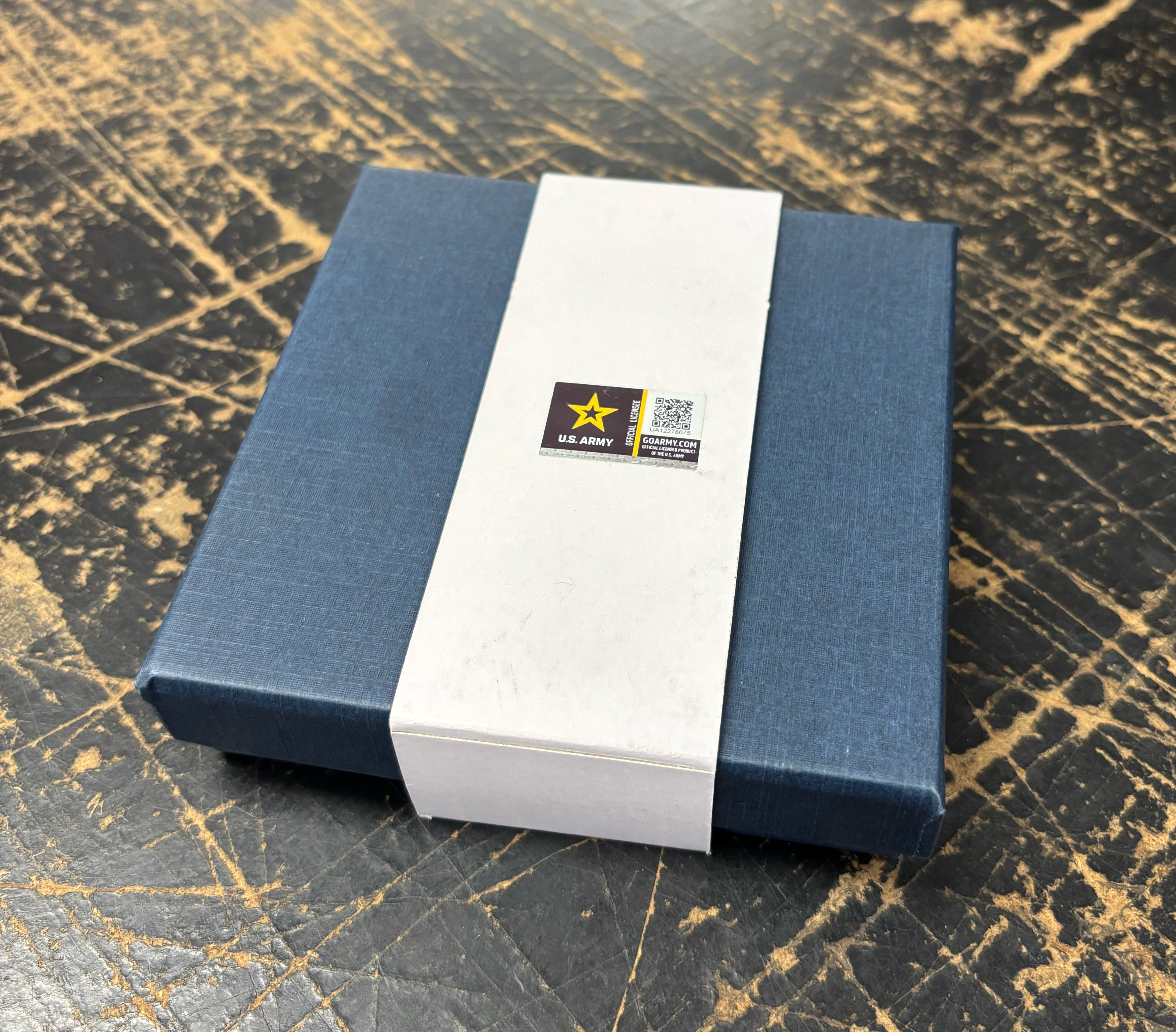 Army 250th Birthday Glass Ornament