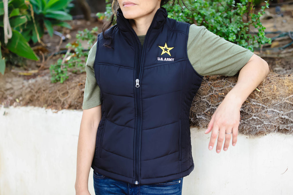U.S. Army Vest LADIES (Black)