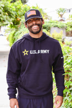 Army Nike Hoodie (Black)