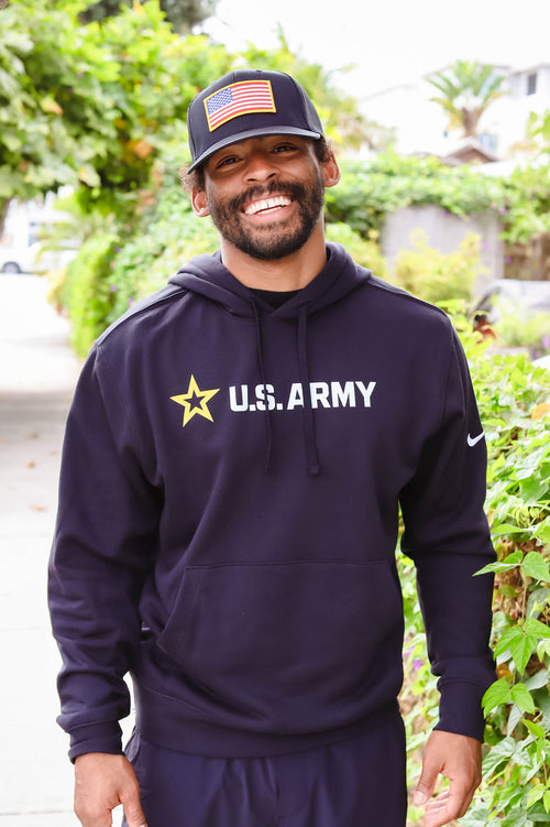 Army Nike Hoodie (Black)