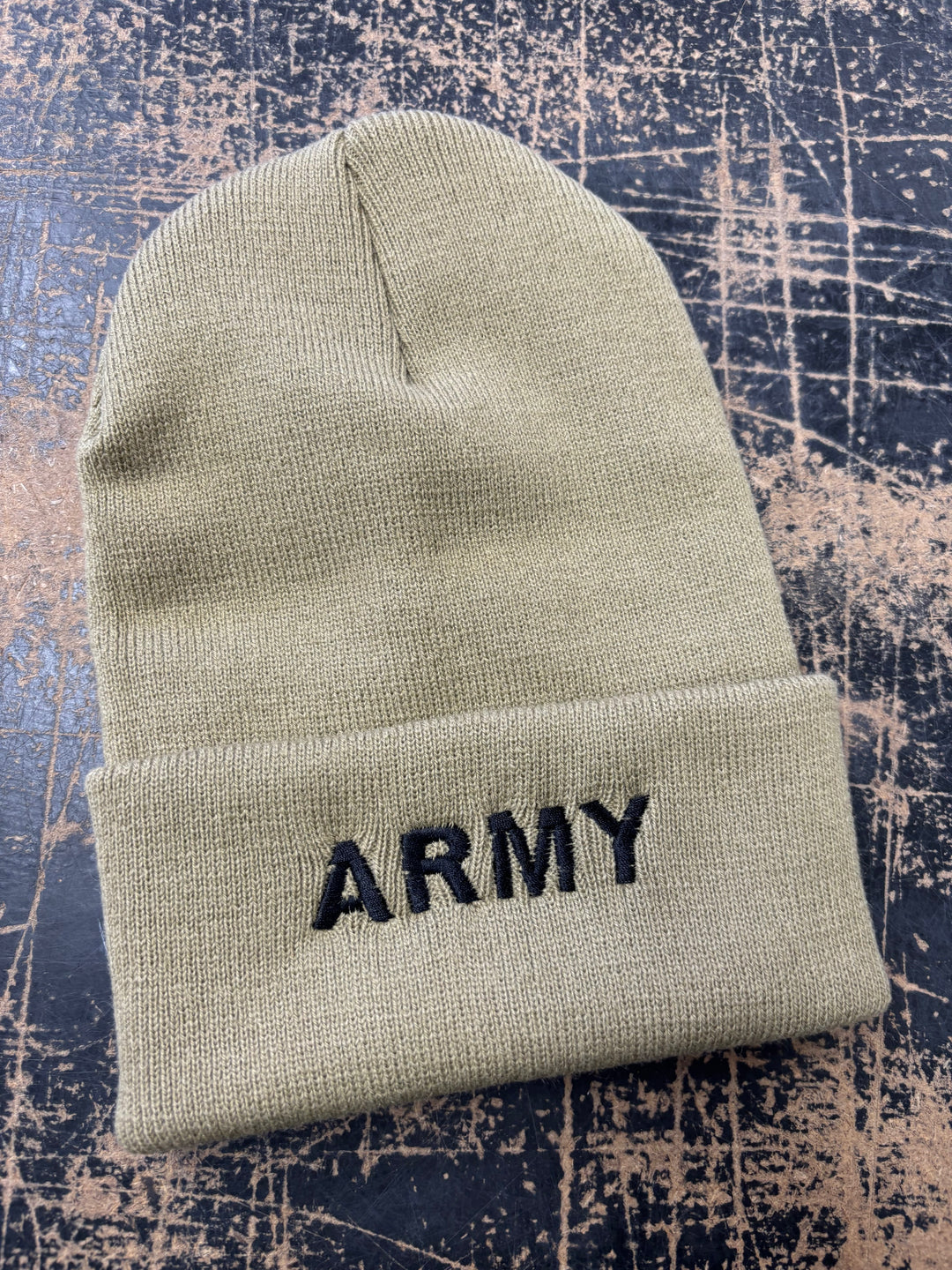 U.S. Army Beanie Cap -  Coyote Brown