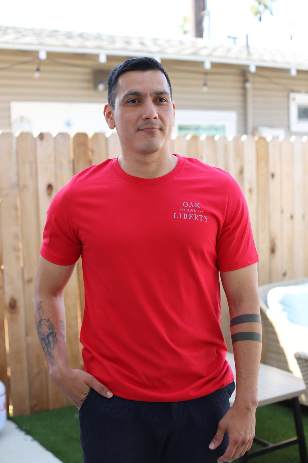 Made in the USA RED Friday T-Shirt (Red)