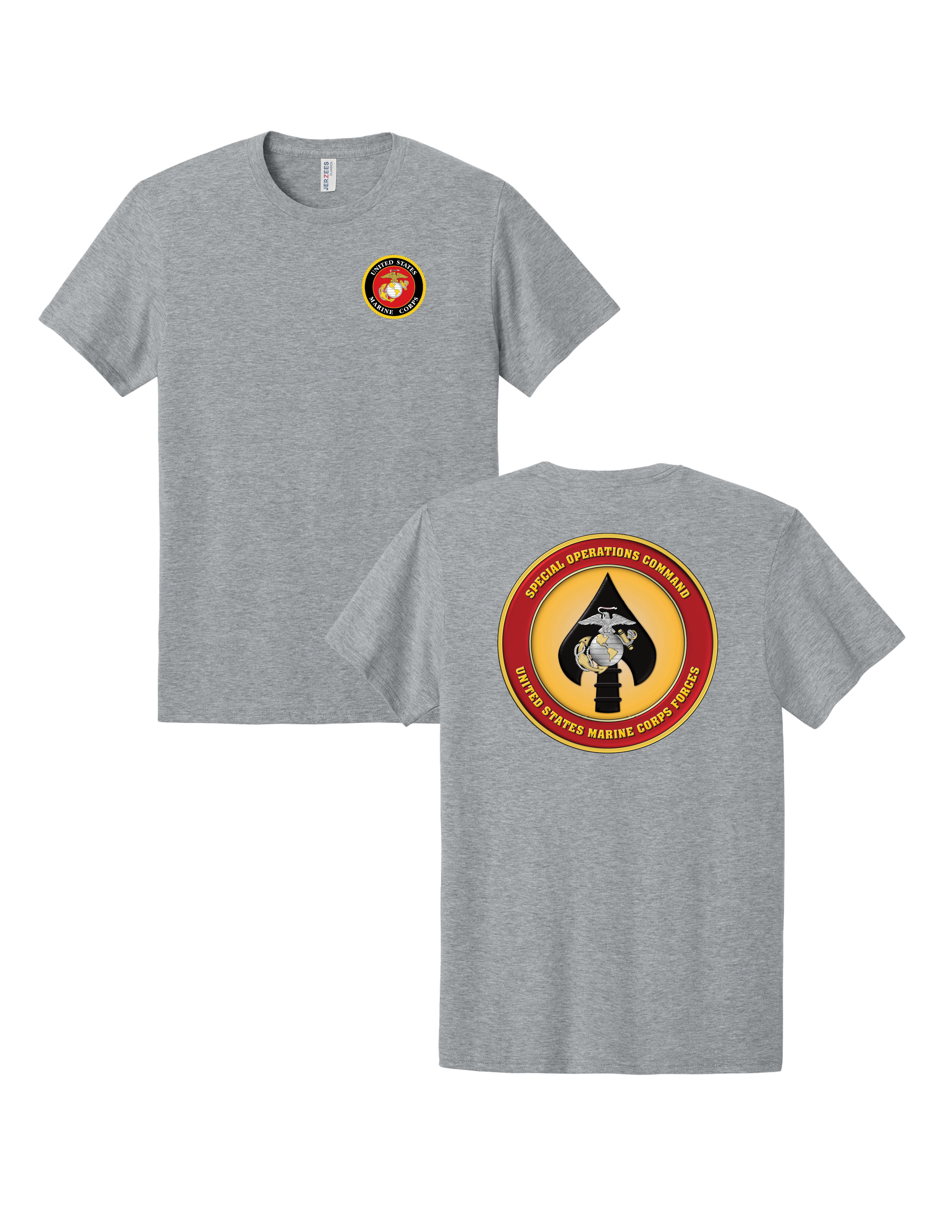 United States Marine Corps Forces Special Operations Command (MARSOC) T-Shirt - Athletic Heather