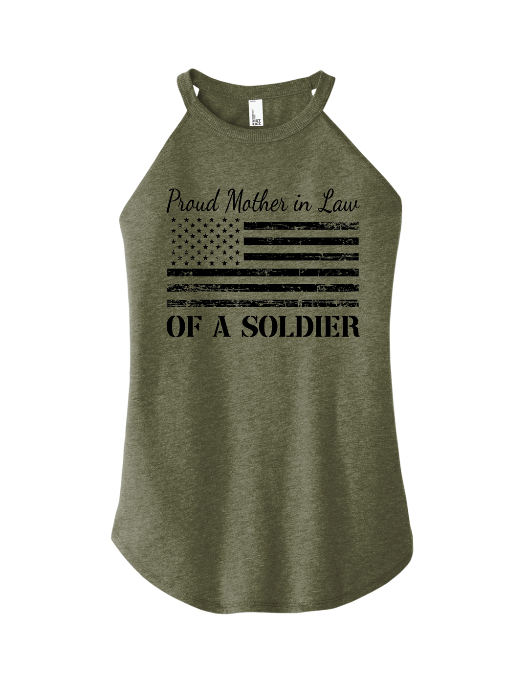 Proud Mother-in-law of a Soldier Tank (Green)