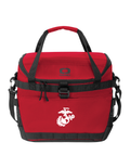U.S. Marine Corps Eagle, Globe, and Anchor (EGA) OGIO Sprint 24-Pack Cooler (Red)