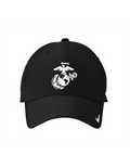 U.S. Marine Corps Eagle, Globe, and Anchor (EGA) Nike Dri-Fit Cap - Black
