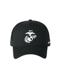 U.S. Marine Corps Eagle, Globe, and Anchor (EGA) Nike Snapback Trucker Cap - Black