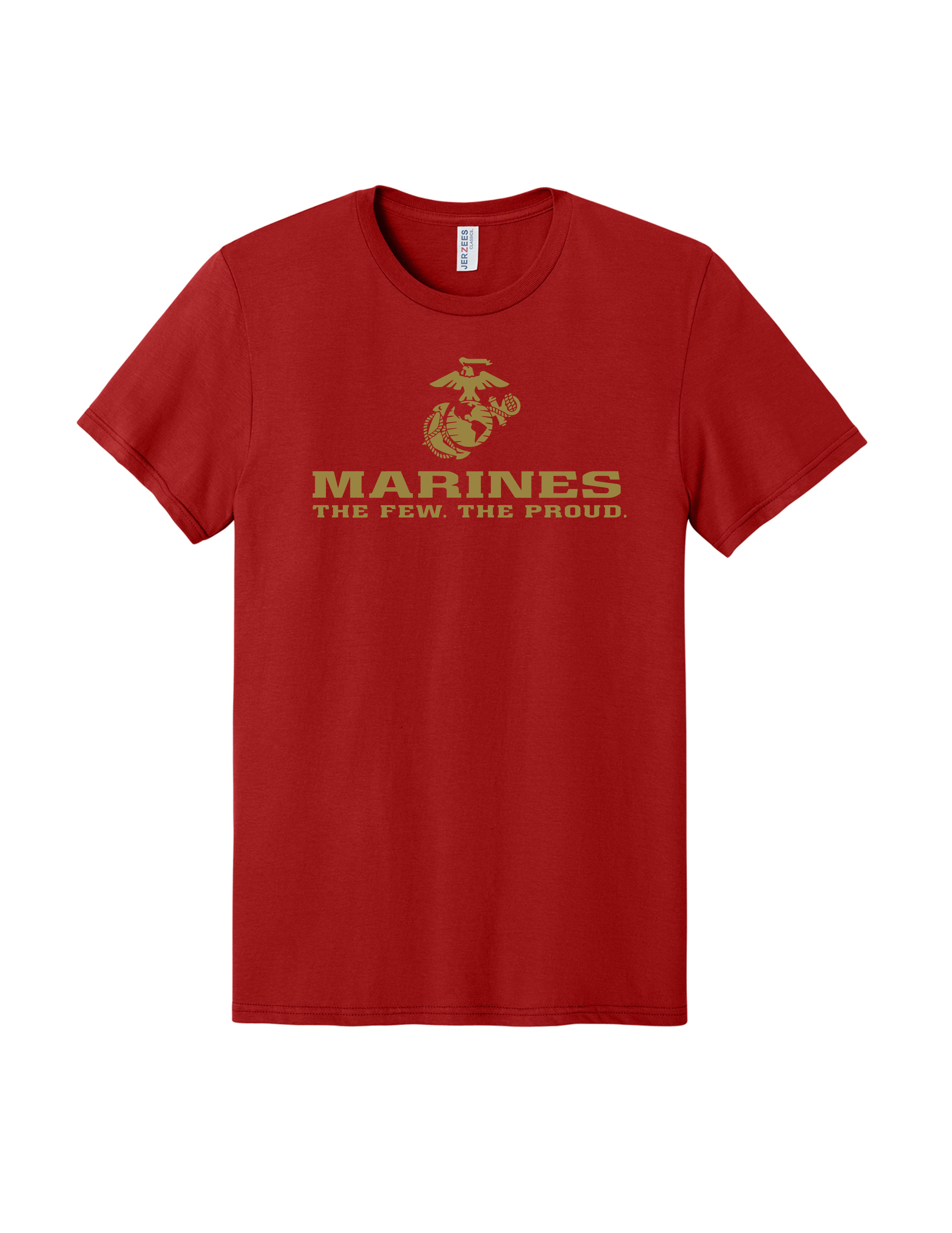 United States Marines The Few The Proud T-Shirt - Red