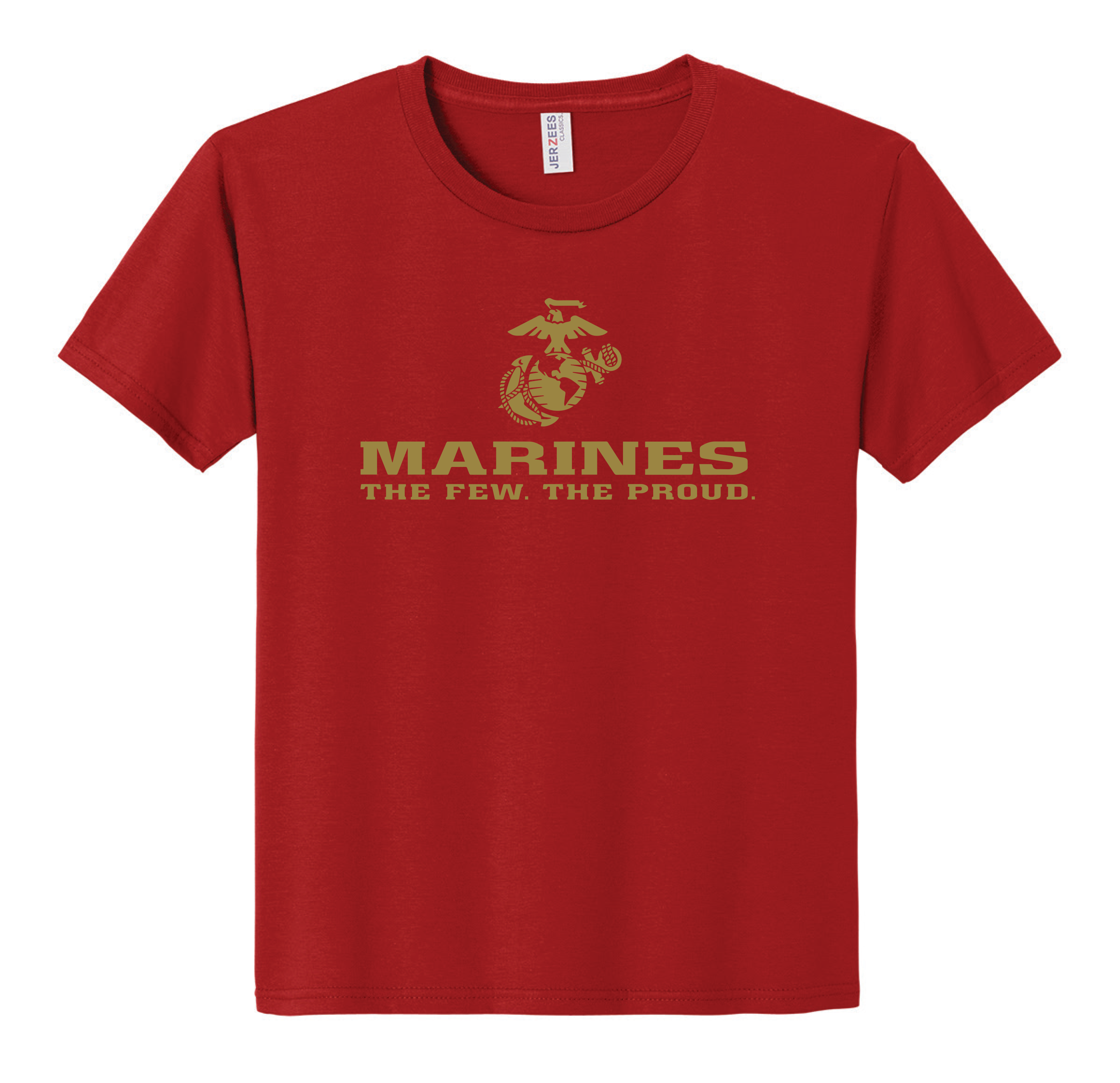 Youth United States Marines The Few The Proud T-Shirt - Red