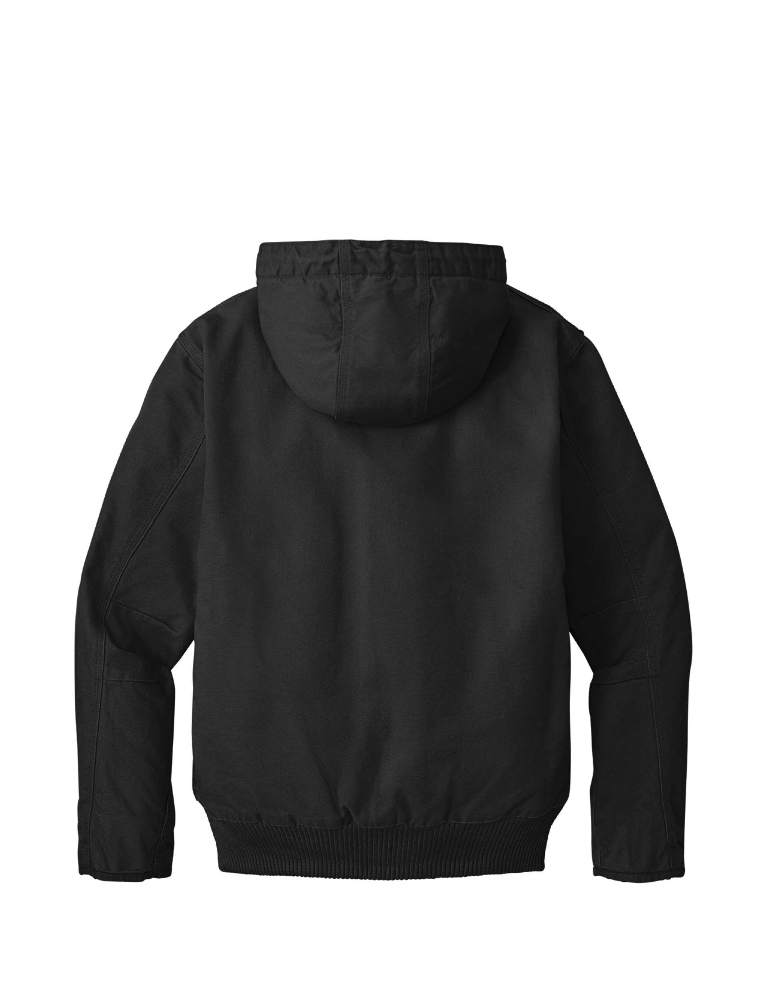 U.S. Marine Corps Mens Carhartt Washed Duck Active Jacket (Black)