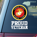 US Marine Corps Veteran Vinyl Decal
