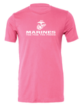 U.S. Marine Corps Logo T-Shirt (Charity Pink)