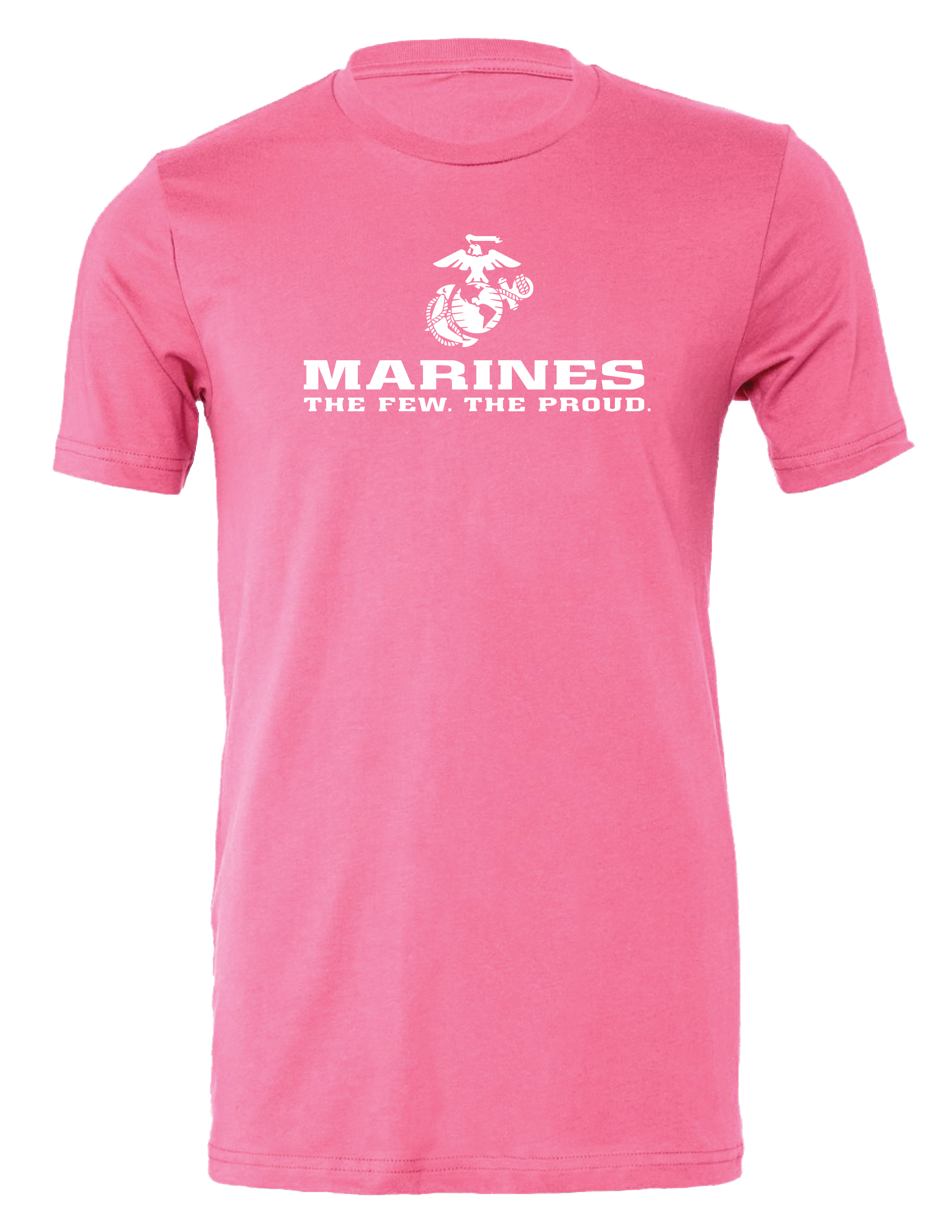 U.S. Marine Corps Logo T-Shirt (Charity Pink)