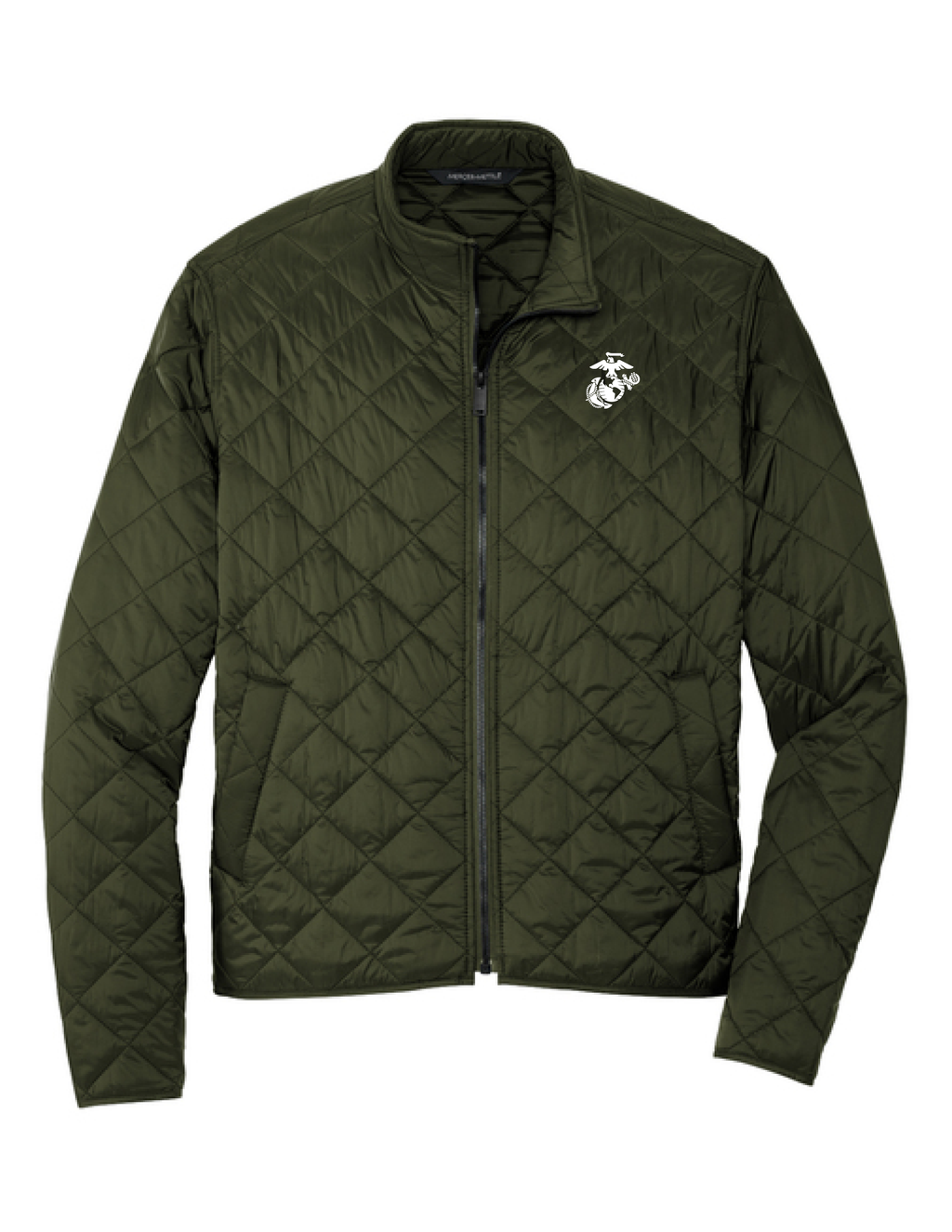 U.S. Marine Corps Mercer+Mettle Quilted Full-Zip Jacket (Townsend Green)