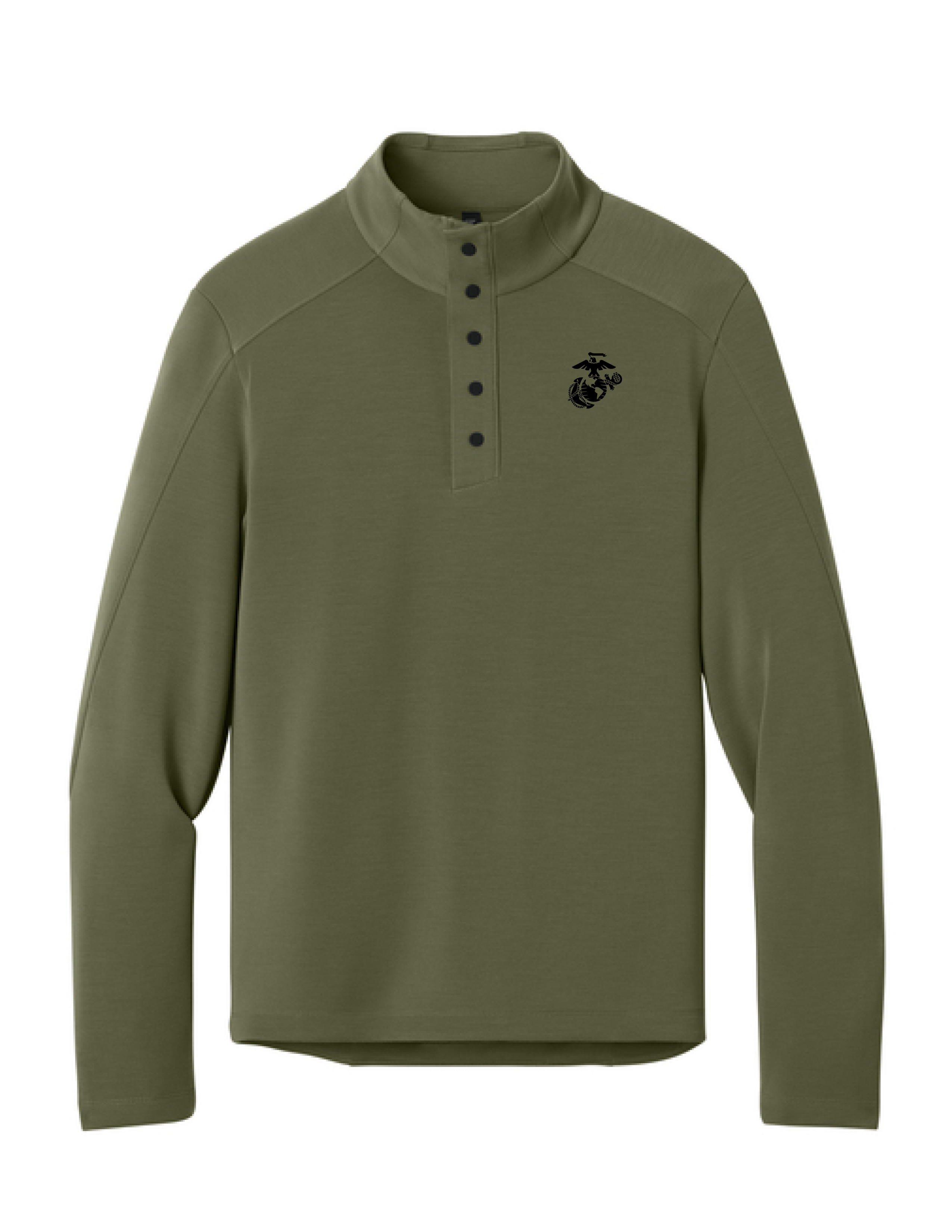 U.S. Marine Corps MiiR Kumo Quarter-Snap Pullover (Forest Moss)