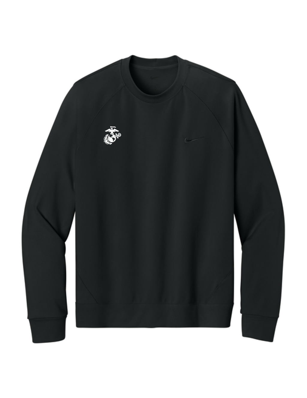 U.S. Marine Corps Nike Dri-FIT Primary Crewneck Sweatshirt (Black)